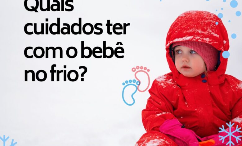 Como cuidar das crianças no inverno
